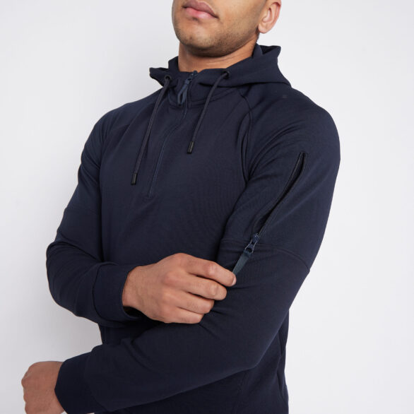 Don Darcy Navy Essential Half Zip Tracksuit – Don Darcy Manchester